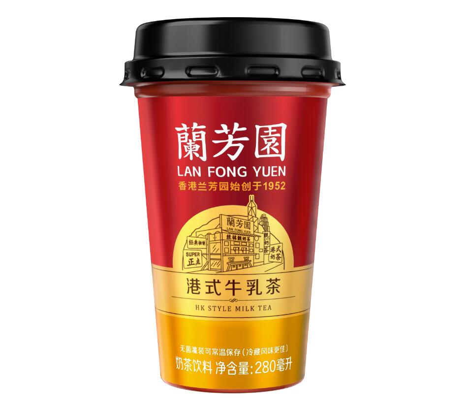 兰芳园丝袜奶茶鸳鸯奶茶港式牛乳茶