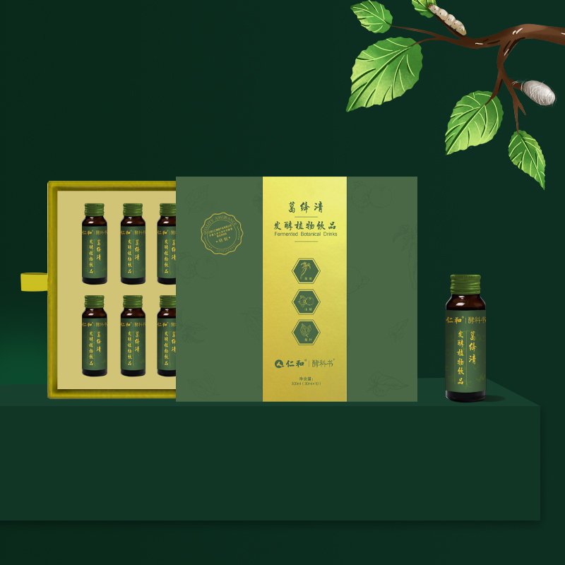葛绛清葛根桑叶发酵饮