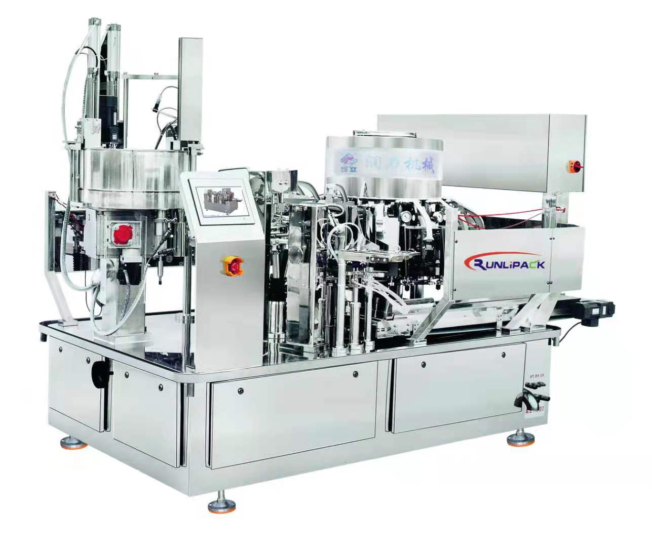 高速牛肉丝真空包装机