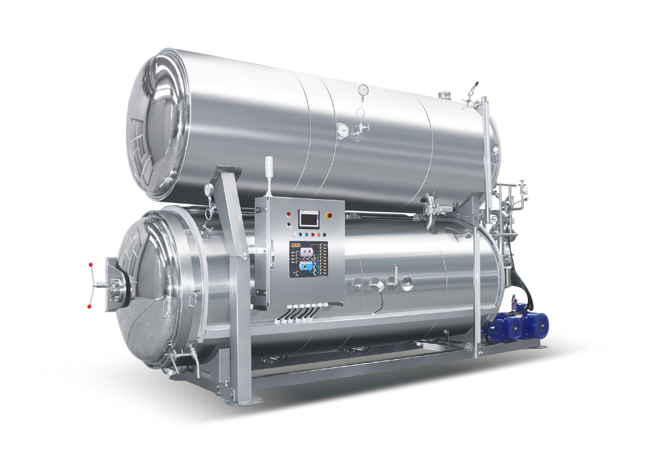 CT双层水浸式杀菌釜