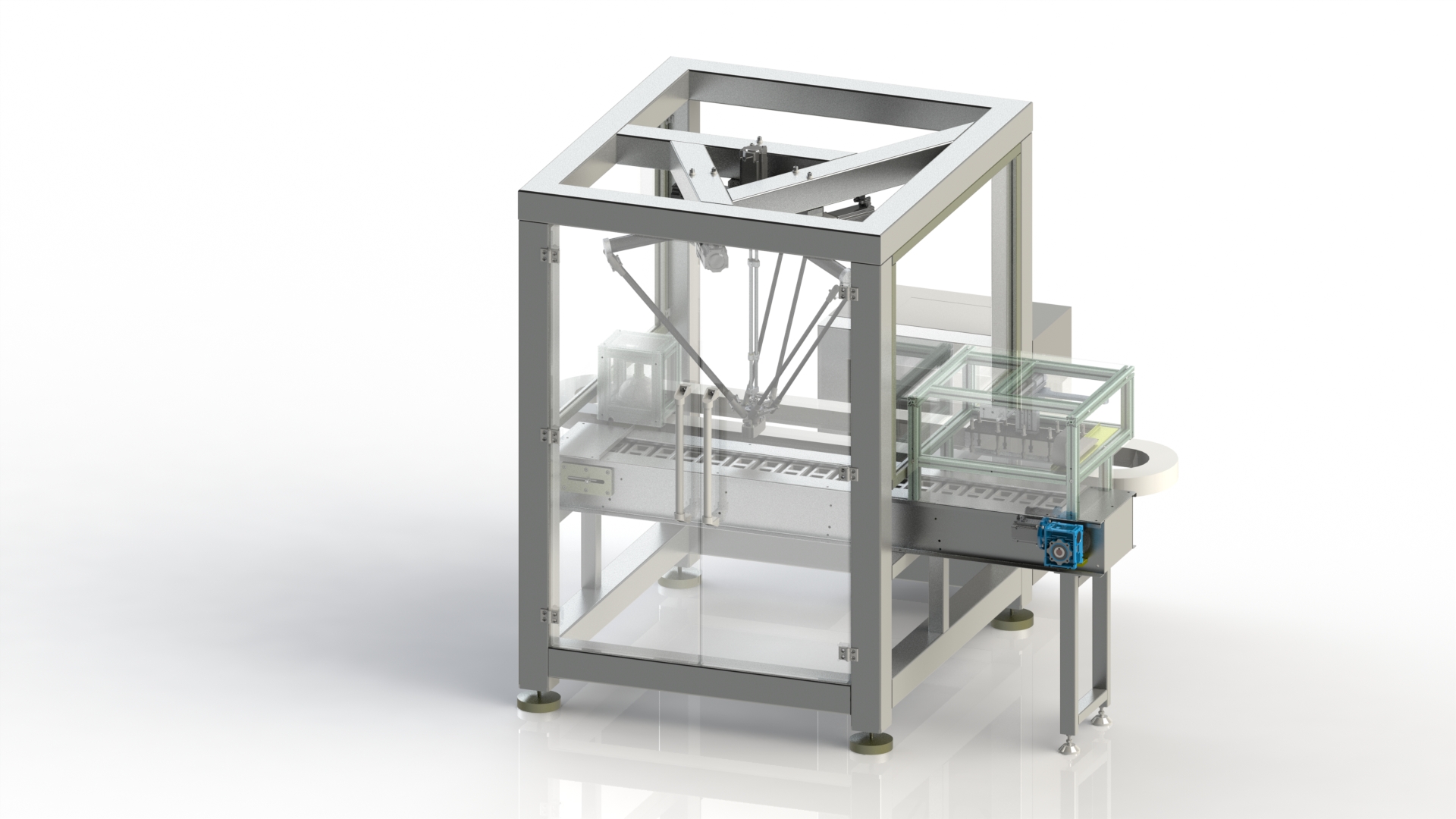智周高速并联机器人