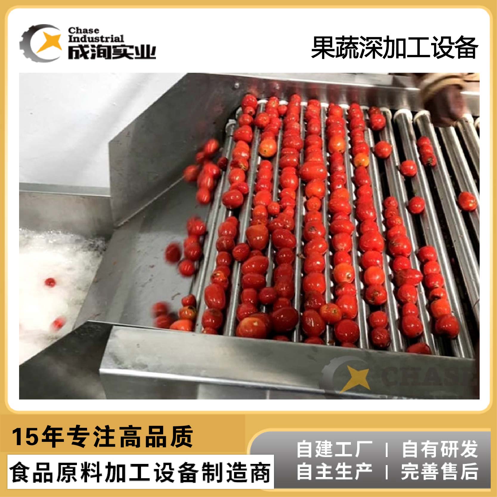 番茄酱加工设备生产线