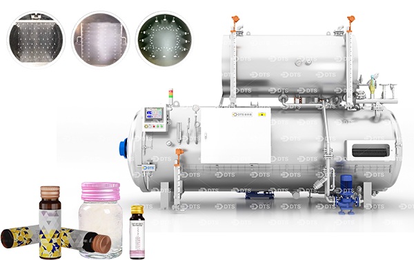 保健饮品杀菌釜 玻璃瓶饮料杀菌设备鼎泰盛厂家直供