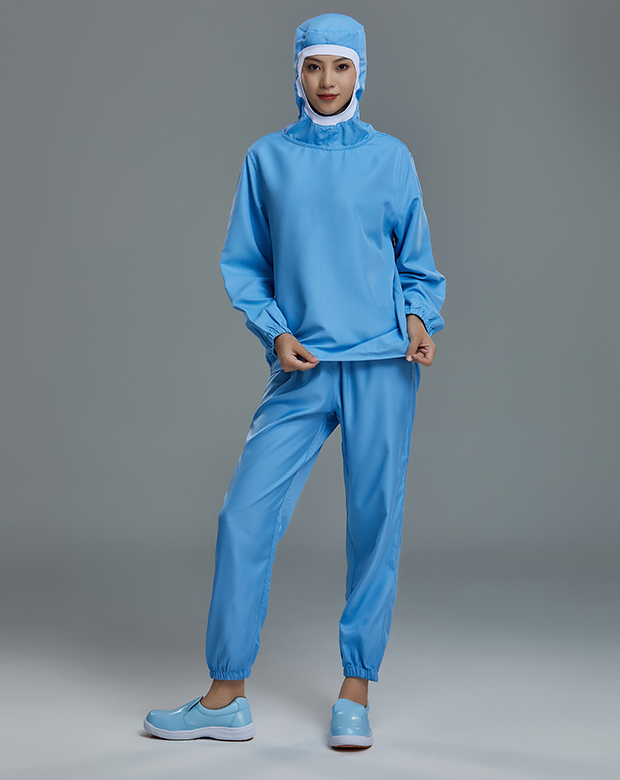 套头连帽款式食品服YA039