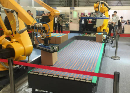 模组带码垛传送机