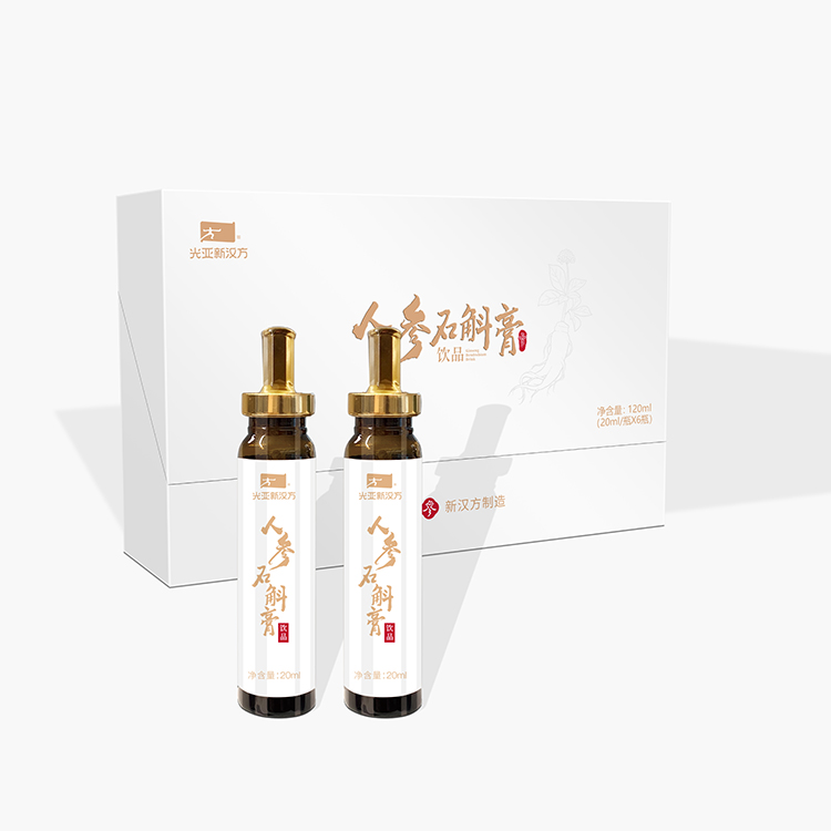 人参石斛膏饮品
