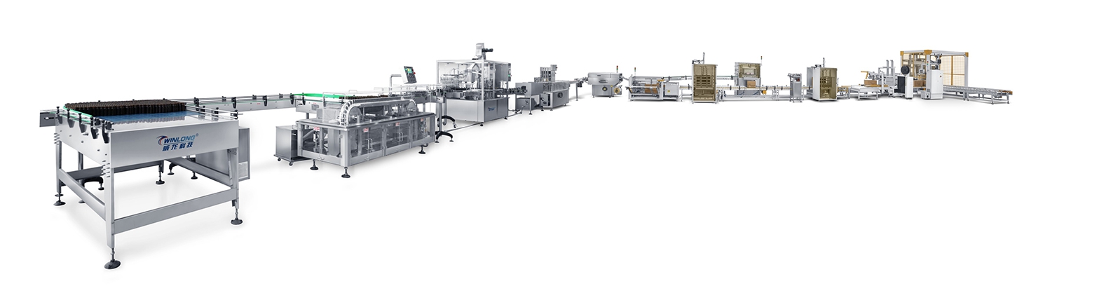 玻璃瓶的糖浆、口服药、保健品等上瓶、洗瓶、灌装轧盖机等包装生产线30-60ml