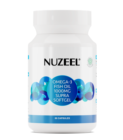 Nuzeel® Omega Supra 1000 mg 油软凝胶