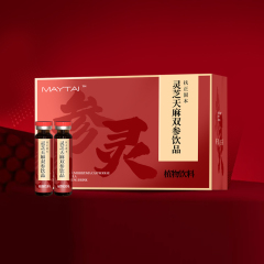 灵芝天麻双参饮品