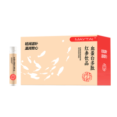 低聚果糖红参饮胶原肽口服液血蛋白多肽