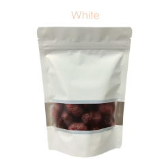 磨砂彩色自立袋现货产品装茶味坚果糖果粉末