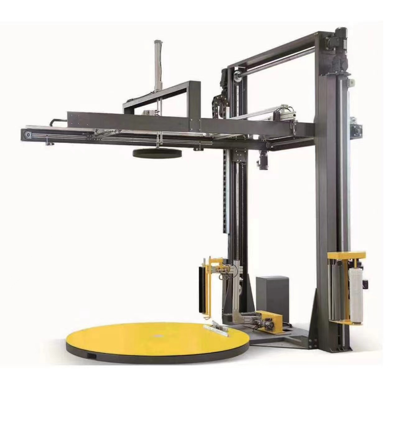 顶部覆膜+单机缠绕包装机