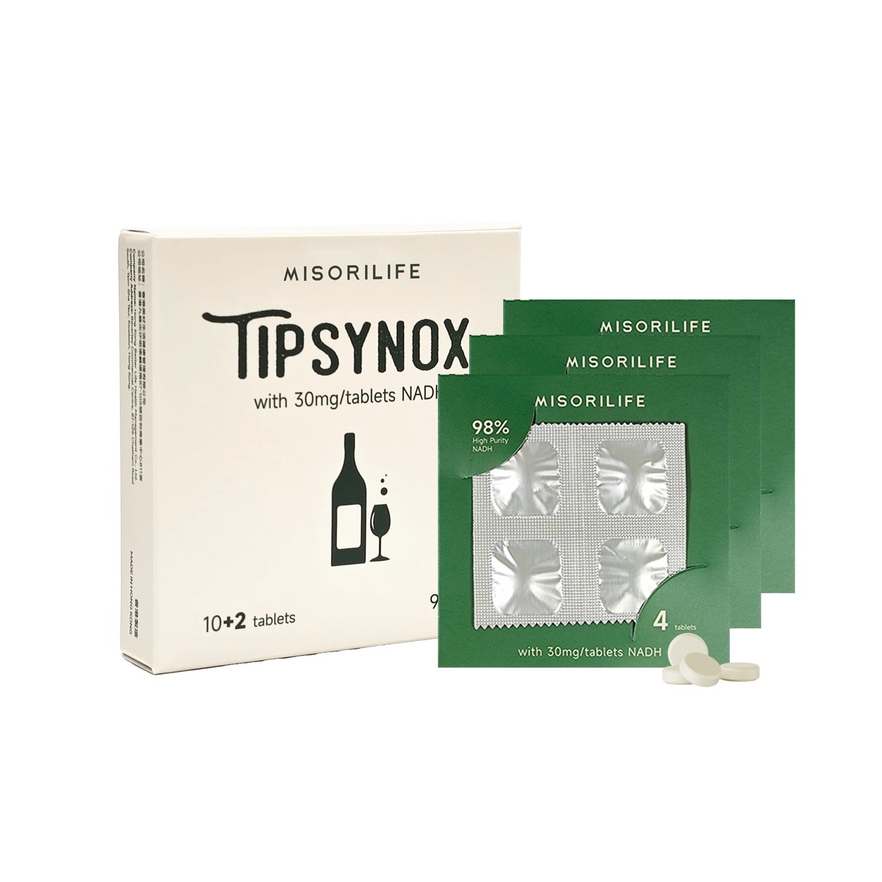 NADH 释酒片 12粒 体验装