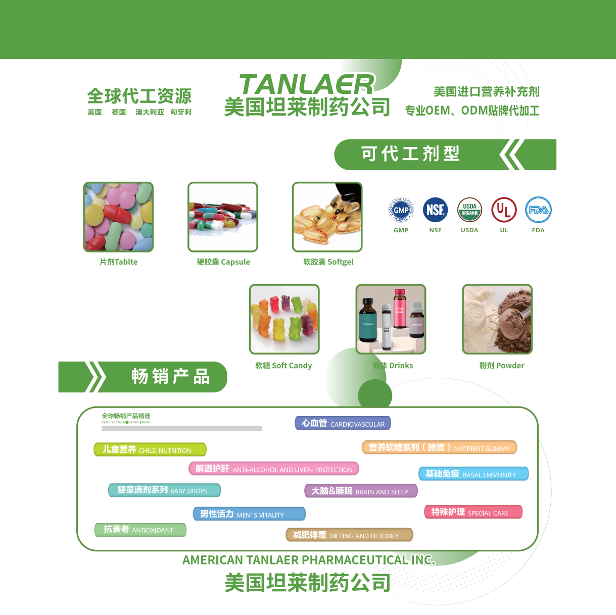 营养软糖系列产品代工(跨境)