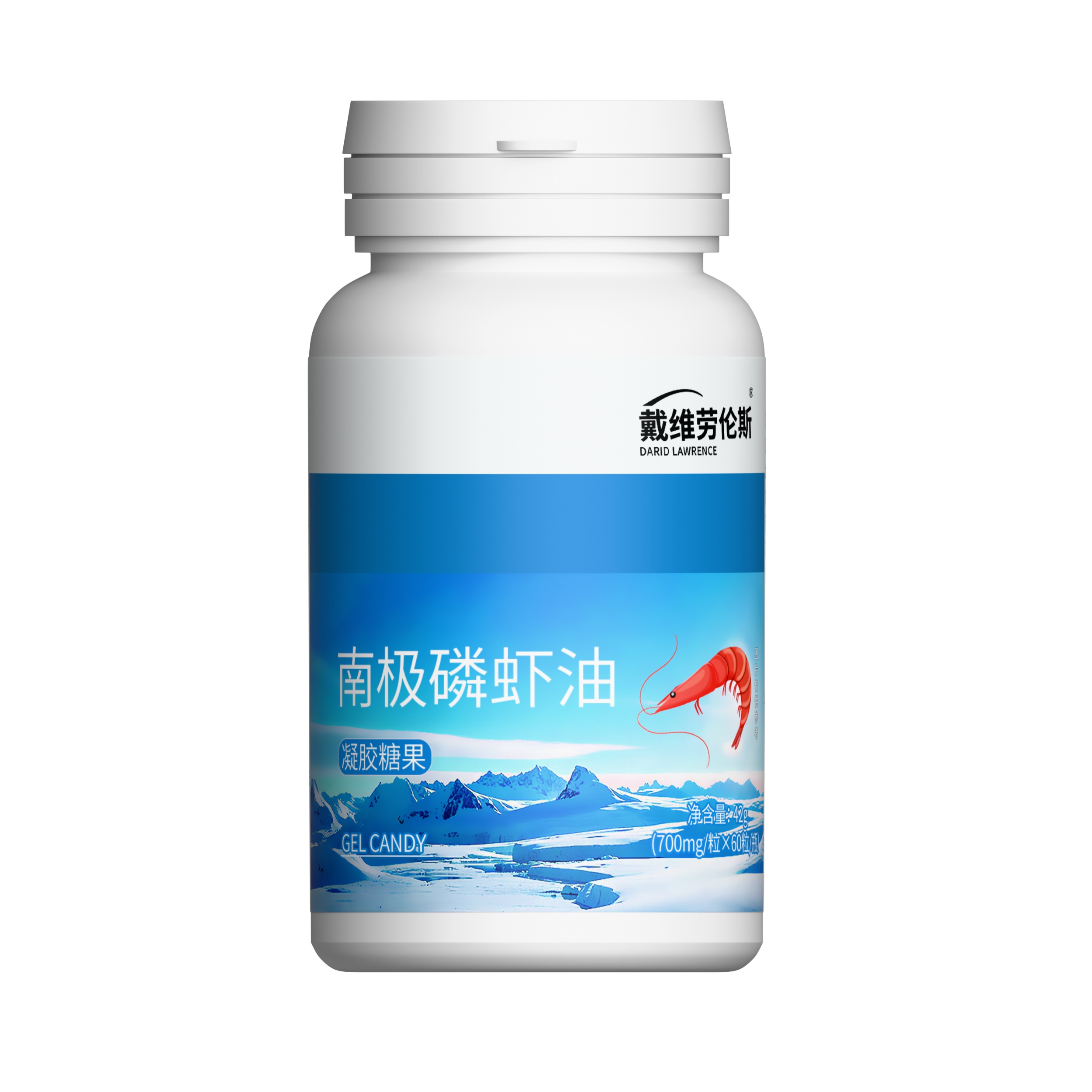 南极磷虾油凝胶糖果