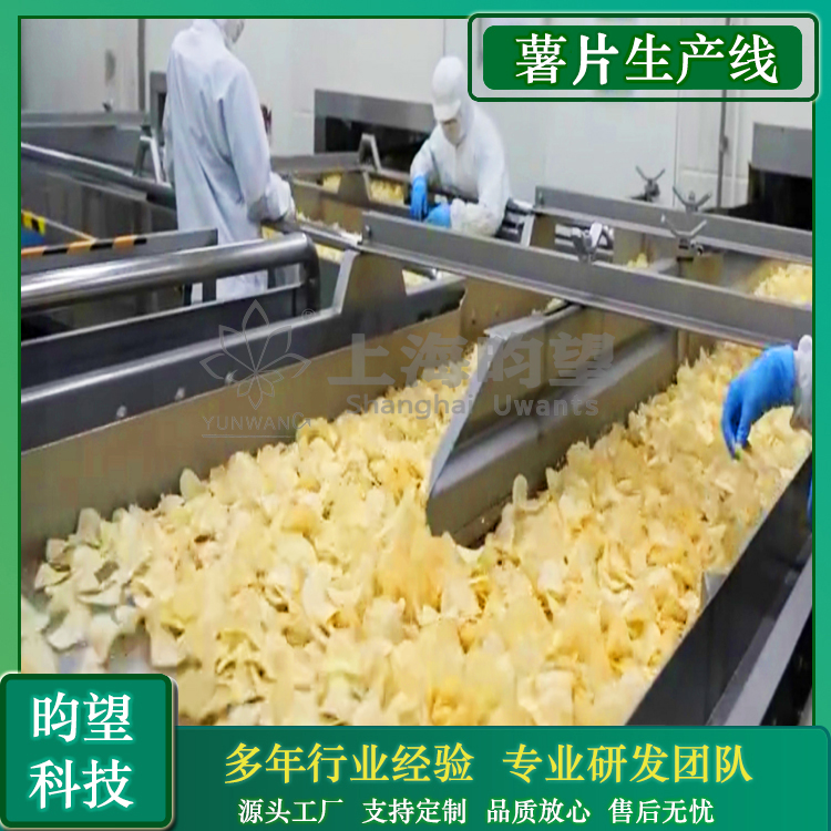 中小型全自动薯片生产线 鲜切薯片生产全套设备