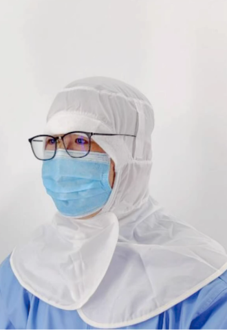 YK-CR200食品厂工作帽 防尘帽 披肩帽 洁净帽