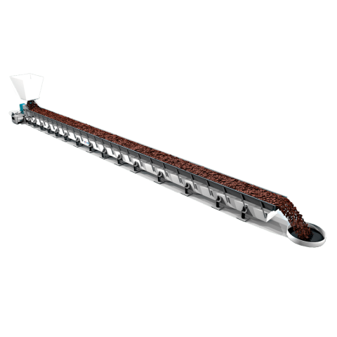 导向臂长槽输送机