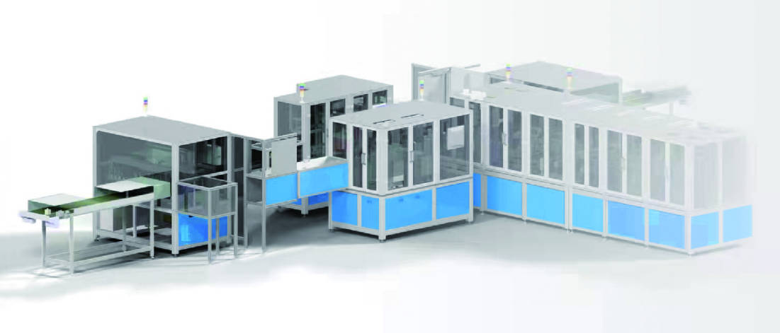 耗材自动化装配检测生产线