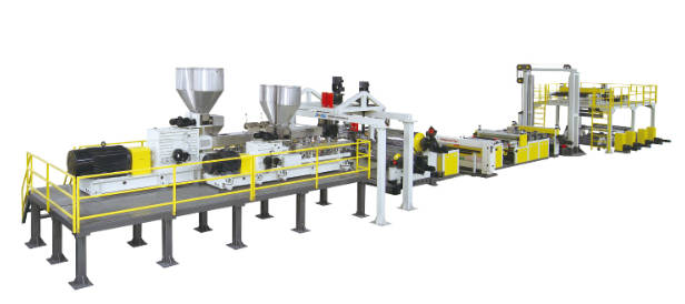 双螺杆免干燥排气型PET/PLA片材生产线