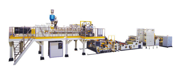 PET/PLA同向平行双螺杆生产线