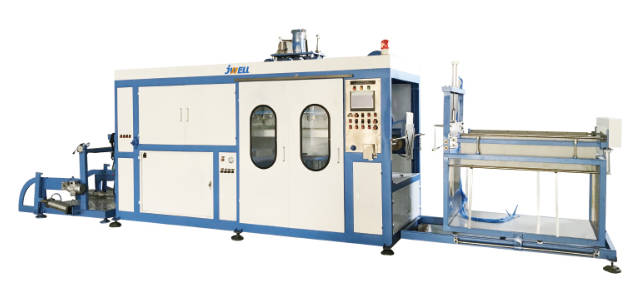 HW-1220 PLC全电脑控制自动真空热成型机