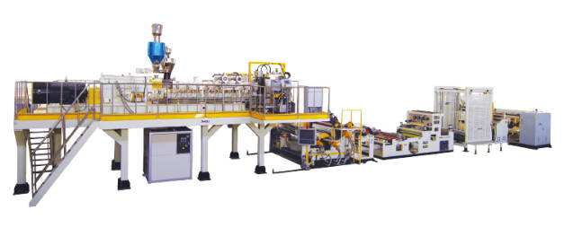PET/PLA/CPLA环保片材生产线