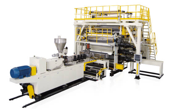 TPE、TPO、PVC地板革、汽车脚垫生产线