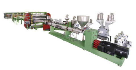 HDPE热成型用板材生产线