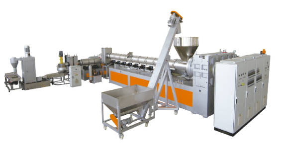 JWL系列单螺杆造粒机组