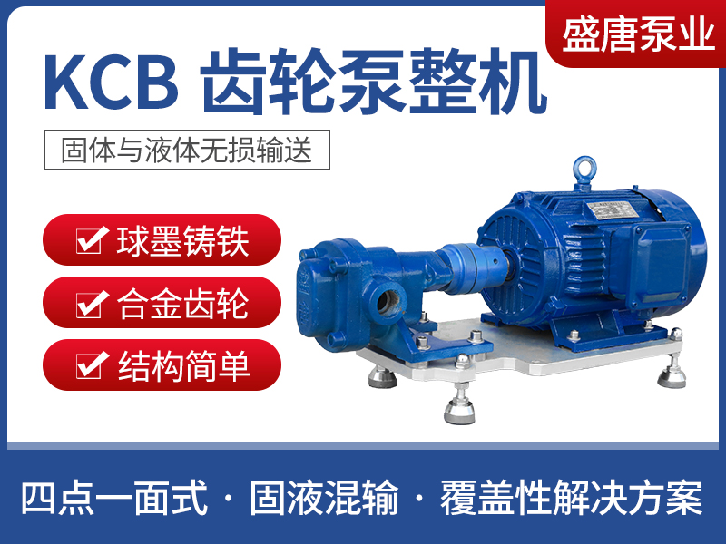 KCB齿轮泵整机