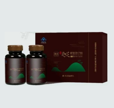 森山灵芝破壁孢子粉胶囊. 180粒礼盒装