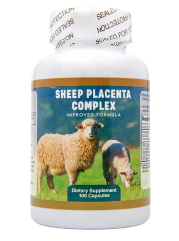 NuHealth 绵羊胎盘复合物100 mg 100胶囊