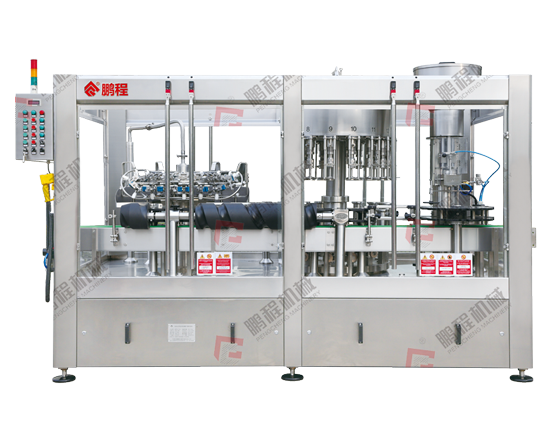 全自动冲瓶灌装打塞联体机PCPF16GF16DS1