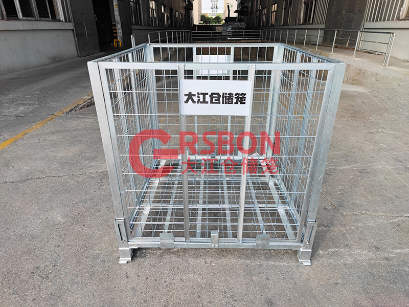 瓶胚笼-瓶胚物流容器-装瓶胚角钢仓储笼