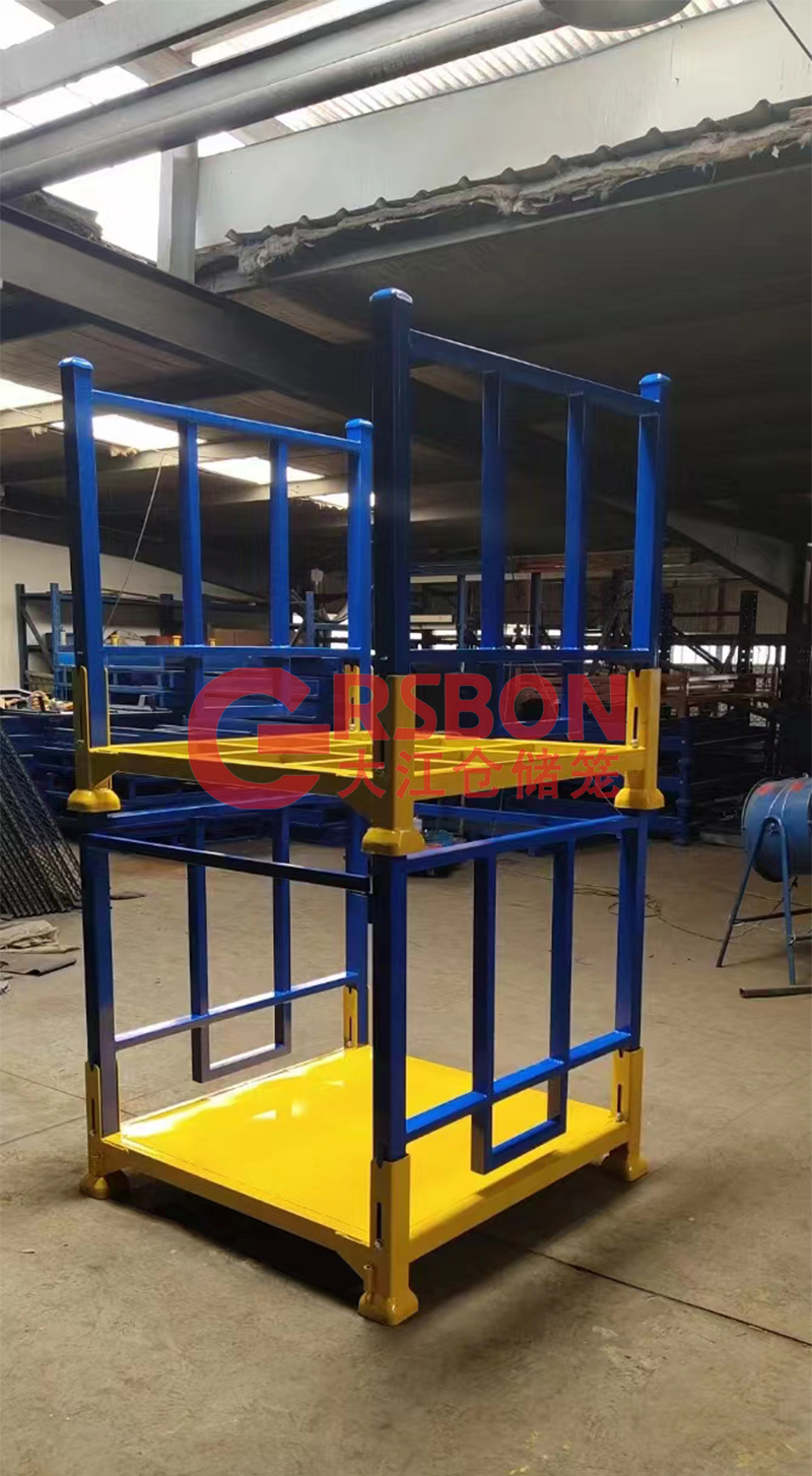 立柱铁托盘-巧固架-金属料架定制