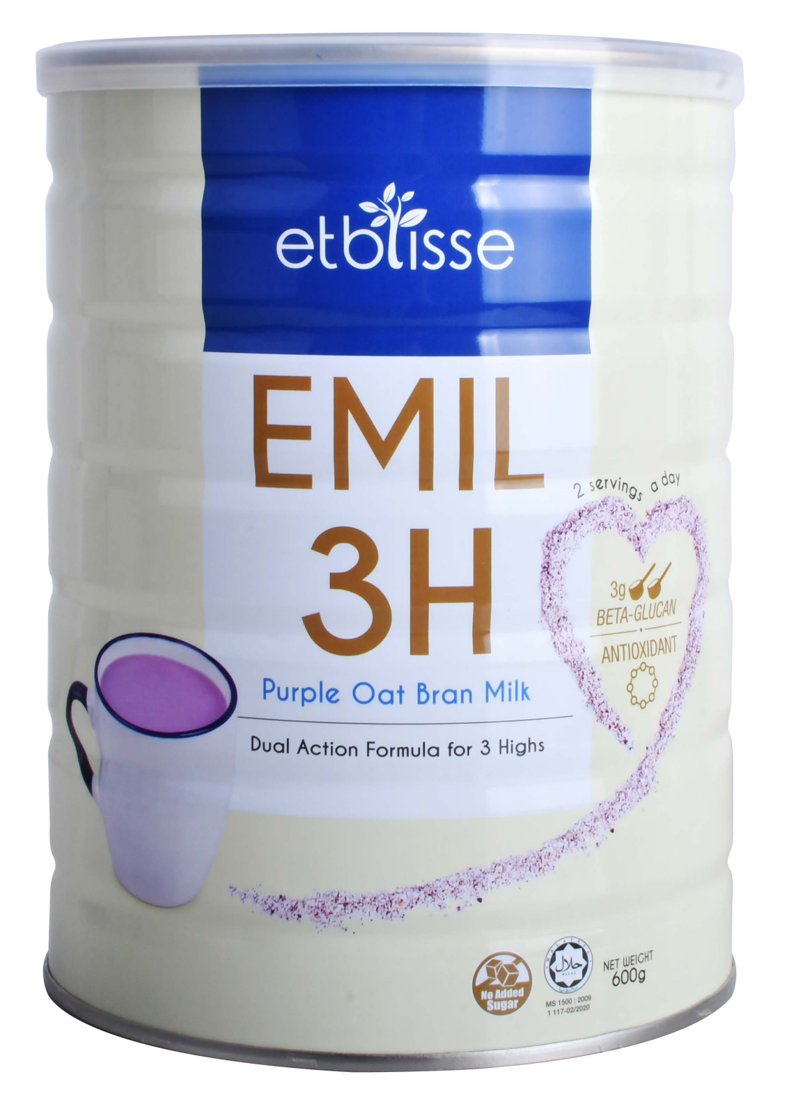 紫燕麦麸奶 / 燕麦麸