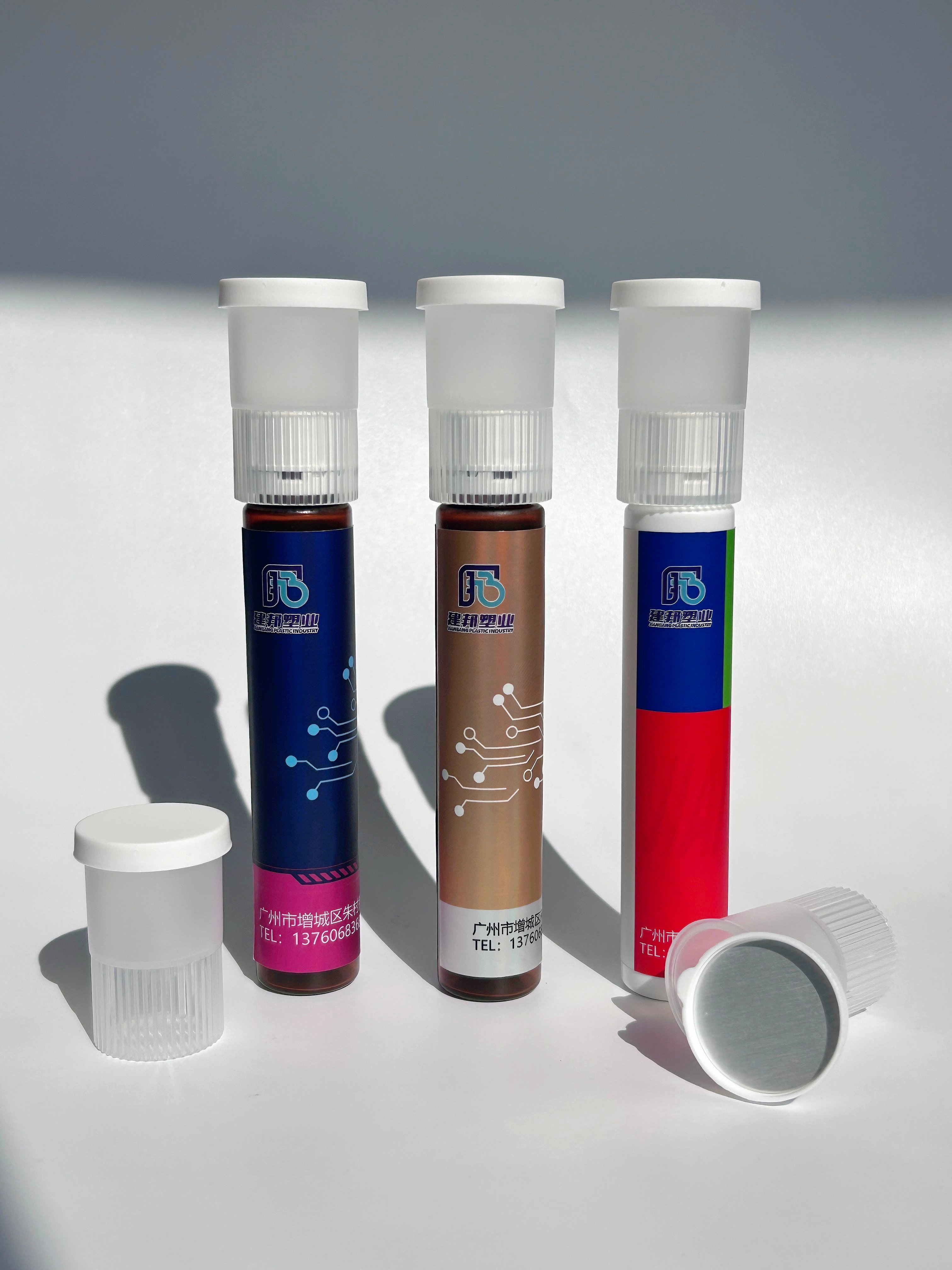 PP双仓口服液瓶