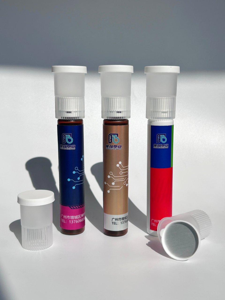 PP双仓口服液瓶