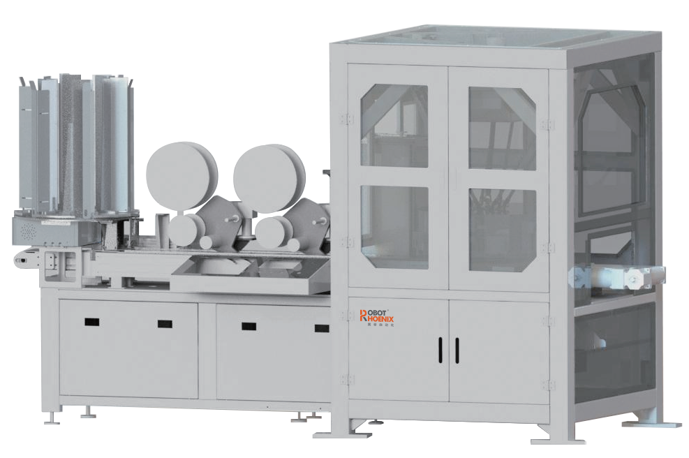 全自动高速湿巾粘盖机