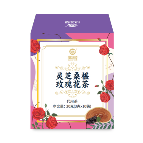 靈芝桑椹玫瑰花茶