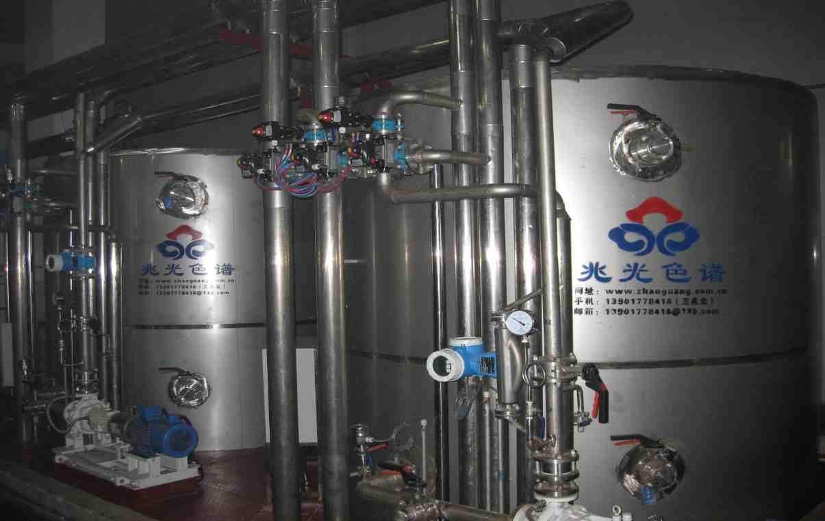 模拟移动床色谱分离系统