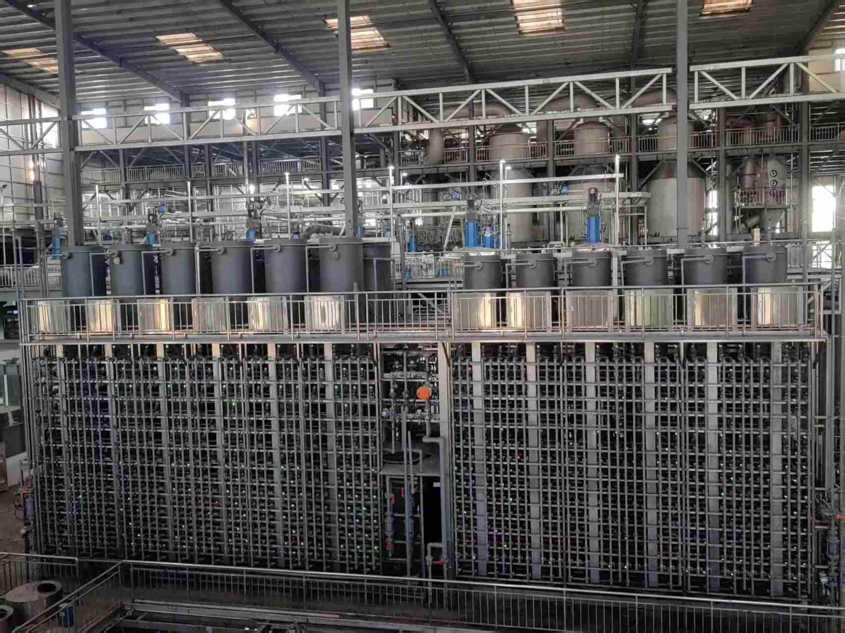 模拟移动床连续离交系统