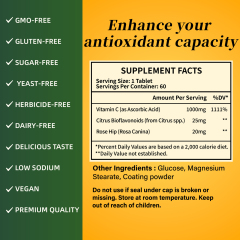 出口Vitamin c 1000mg ablets