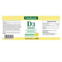 出口vd3軟膠囊5000iu vitamin d3 softgel 