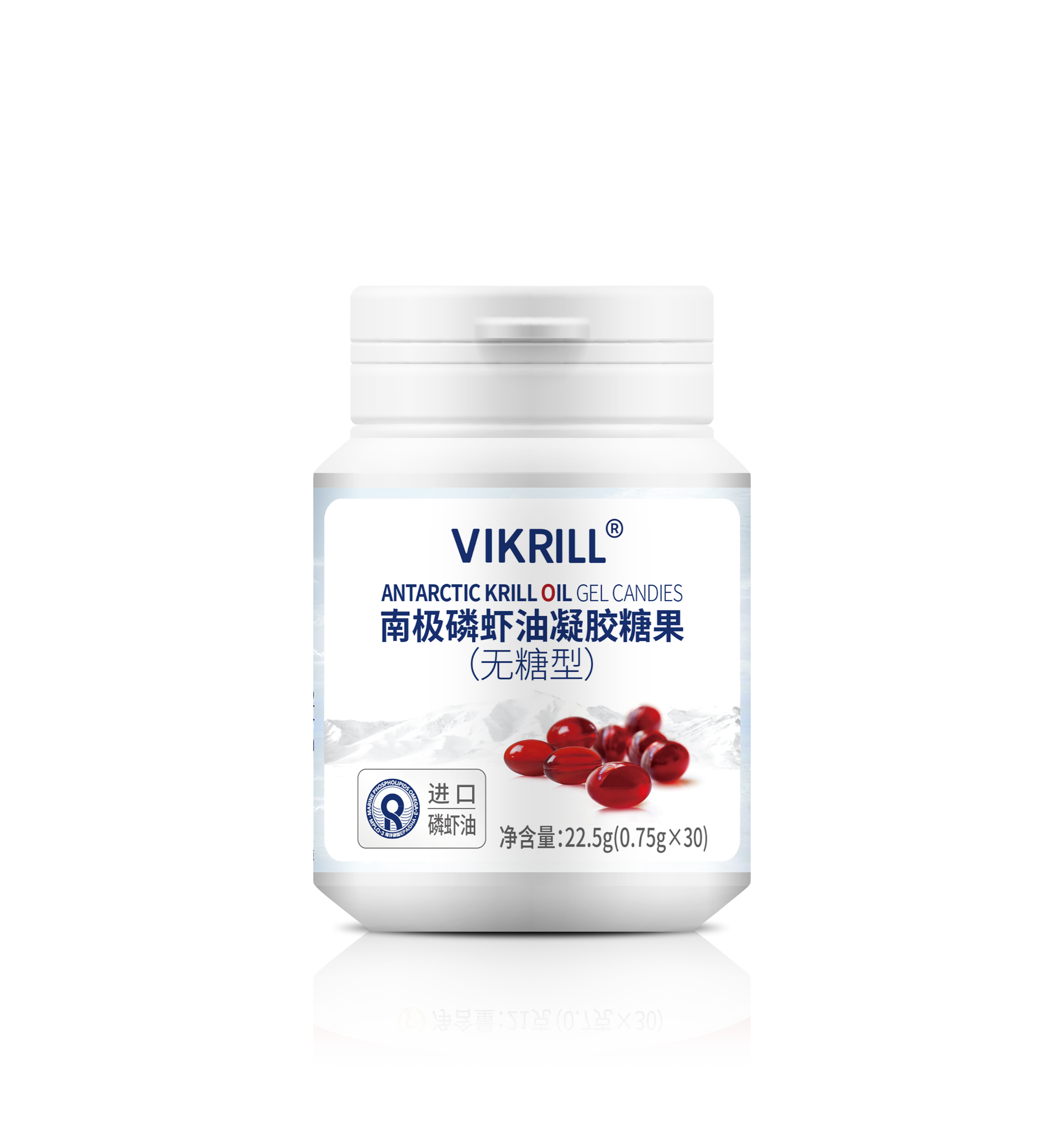 VIKrill南极磷虾油凝胶糖果30粒