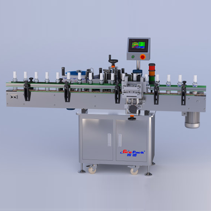 全自动直线定位贴标机MPC-DWZ 圆瓶贴标设备
