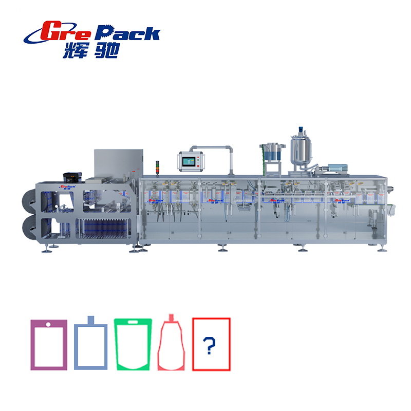 HC-180SPZ水平自立正嘴袋包装机