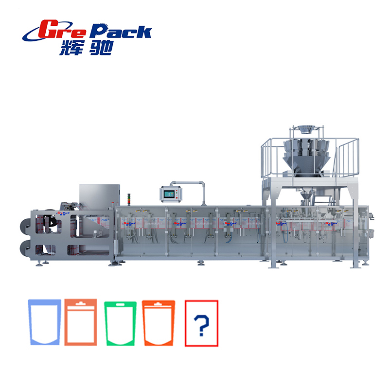 HC-180/240SZ水平自立拉链袋包装机