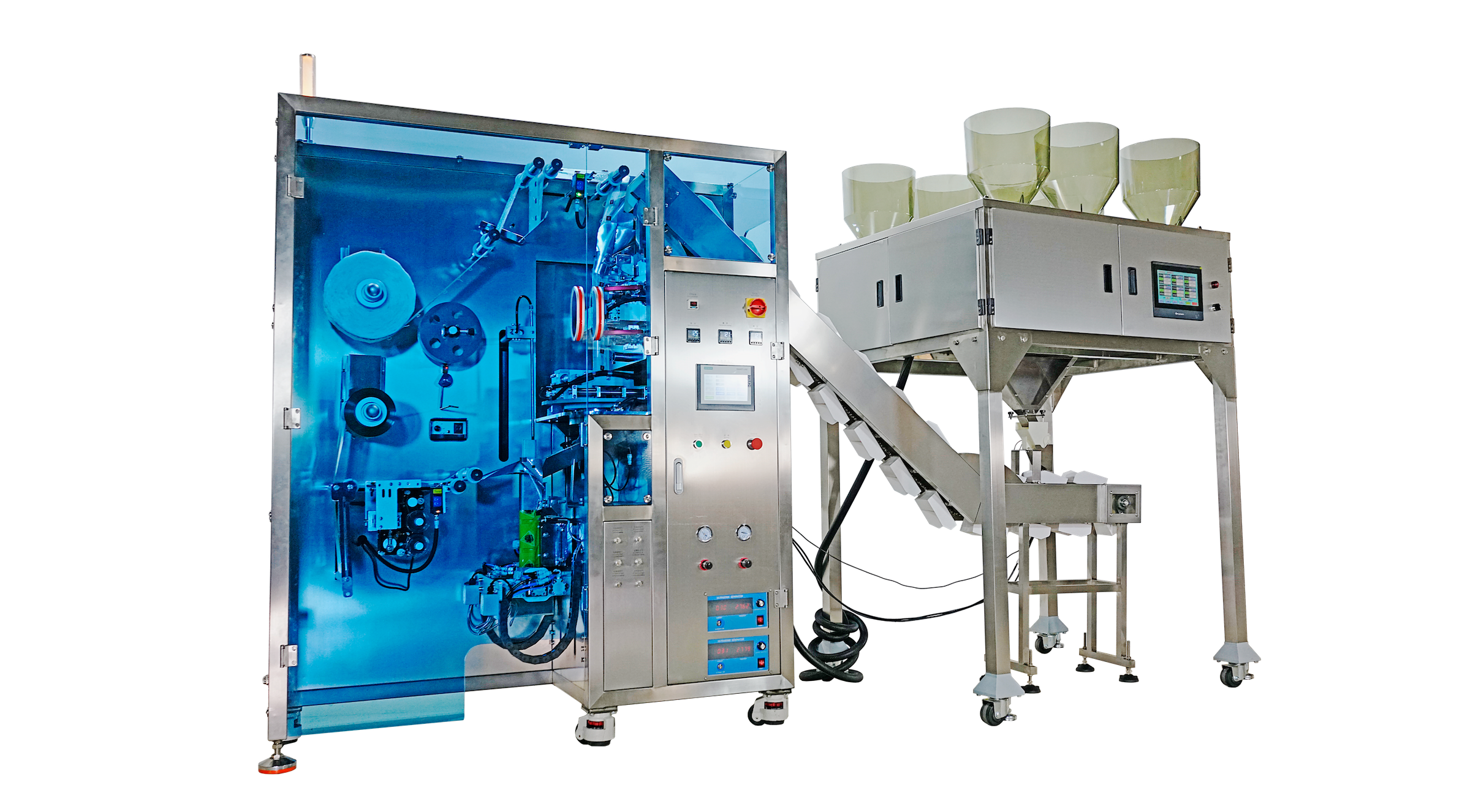 YS-169袋泡茶内外袋包装机